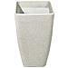 Vaso Da Fiori Moderno Rettangolare Bianco 60x27x41cm Baris - Foto miniatura 28