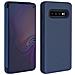 Custodia Galaxy S10 Sportellino Traslucido Stand Video Blu - Foto miniatura 2