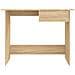 Scrivania Rovere Sonoma 100x50x76 cm in Legno Multistrato - Foto miniatura 2