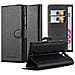 Custodia Compatibile Con Htc Desire 516 In Nero Carbone - Coperchio Protettiva Con Chiusura Magnetica, Funzione Stand E Tasca Per Le Carte - Foto miniatura 8