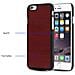 Cadorabo Custodia Compatibile Con Apple Iphone 6 Plus / Iphone 6s Plus In Woody Rosso - Hard Case Coperchio Di Protezione In Look Legno Contro I Graffi E Gli Urti - Foto miniatura 7
