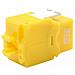 Presa Rj45u Cat.6a  Giallo - Foto miniatura 2