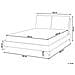 Letto Super King Size 180 X 200 Cm Melle - Foto miniatura 2