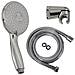 Duplex: Doccia 3getti Cromato 120mm Ss Con Flessibile - Foto miniatura 2