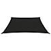 Vela Parasole 160 g / m² Nera 2x2 m in HDPE - Foto miniatura 3