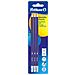 Bleistift Mit Radierer Gp Hrtegrad Hb, 3er Blister 6-eckig, Schaftfarbe: Dunkelblau, Schaft Aus Holz (978866)  - Foto miniatura 1