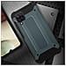 Cover Samsung Galaxy A12 Ibrida Design Rilievo Anticaduta Defender Ii Blu - Foto miniatura 4