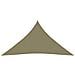 Parasole a Vela Oxford Triangolare 3x4x4 m Beige - Foto miniatura 2
