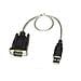 SBT-USC1K USB A DB-9 Nero, Trasparente cavo di interfaccia e adattatore - Foto miniatura 1