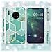 Custodia Compatibile Con Huawei Mate 30 In Marmo Verde Chiaro Verde Oro No. 3 - Coperchio Protettivo In Silicone Tpu Con Motivo A Mosaico - Foto miniatura 6