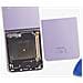 Copribatteria Inferiore Originale Galaxy Z Flip4 Bora Purple - Foto miniatura 4