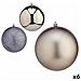 Set Di Palline Di Natale Argentato Plastica Ø 12 Cm (6 Unità) - Foto miniatura 1
