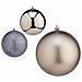 Set Di Palline Di Natale Argentato Plastica Ø 12 Cm (6 Unità) - Foto miniatura 2
