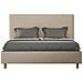 Letto Focus 170x190 Rete E Contenitore Tortora - Foto miniatura 1