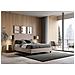 Letto Focus 170x190 Rete E Contenitore Tortora - Foto miniatura 2