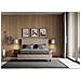 Letto Focus 170x190 Rete E Contenitore Tortora - Foto miniatura 3