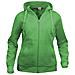 Basic Hoody Full Zip Lady Verde Acido Xl - Foto miniatura 1