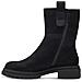 Black Casual Closed Booties Stivaletti Pelle Scarpe Donna Nero Eu 38, 1-26813-41 001 - Foto miniatura 3