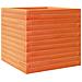 Fioriera Giardino Marrone Cera 50x50x45,5cm Legno Massello Pino - Foto miniatura 1