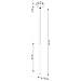 Sollux Lighting Lampada A Sospensione Pastelo 1 Beige Sl.1512 - Moderno Lampada A Sospensione Beige 114x8x8 Cm - Foto miniatura 2