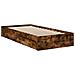 Giroletto Con Cassetti Rovere Fumo 90x190 Cm Legno Multistrato - Foto miniatura 3