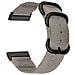 Cinturino In Tela Di Nylon Per Fitbit Versa 3/sense Black - Foto miniatura 1