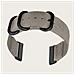 Cinturino In Tela Di Nylon Per Fitbit Versa 3/sense Black - Foto miniatura 4