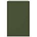 Lusso Casadino -  Comodini 2 Pz Verde Oliva 34,5x39x62 Cm In Acciaio - Foto miniatura 6