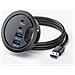 Hub Usb 3.0 - 2 Porte A + 2 Porte C Per Trasferimento Dati Veloce - Foto miniatura 2