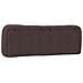 Cuscino Testiera Marrone Scuro 160 cm in Tessuto - Foto miniatura 7