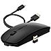 Mouse Senza Fili E Dongle Usb 2.4g Compatto Ricaricabile, Nero - Foto miniatura 1