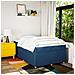 Giroletto a Molle con Materasso Blu 120x190 cm in Tessuto - Foto miniatura 3