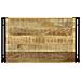 Tavolino da Caffè 90x50x38 cm Legno Massello Grezzo di Mango - Foto miniatura 5