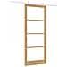 Set Porta Scorrevole  con Hardware 93x232 cm Legno di Pino Massello, Porta Interna  con Vetro 'ORKDAL'93x232x4 cm Legno di Pino Massello - Foto miniatura 6