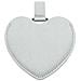 Specchio Compatto A Forma Di Cuore Irregolare In Acciaio Inossidabile E Pu Per Trucco E Regali Silver - Foto miniatura 1