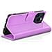 Custodia A Portafoglio Per Iphone 15 Pro Funzione Supporto E Linguetta Magnetica, Viola - Foto miniatura 5