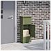 Cassetta per pacchi Oliver verde 44.5 x 29 x 110.5 cm Acciaio - Foto miniatura 2