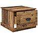 Tavolino da salotto with Drawer Legno vecchio 50 x 50 x 35 cm - Foto miniatura 5