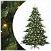 Albero di Natale Artificiale con Rami Pieghevoli Verde 210 cm - Foto miniatura 1