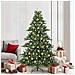 Albero di Natale Artificiale con Rami Pieghevoli Verde 210 cm - Foto miniatura 2