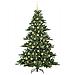 Albero di Natale Artificiale con Rami Pieghevoli Verde 210 cm - Foto miniatura 3