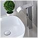 Rubinetto per lavabo da bagno, Blackswan, tipo M186, modello alto cromato con bocca a cascata e sensore, misura 30,5 cm - Foto miniatura 4