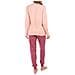 Pigiama Da Donna In Cotone A Maniche Lunghe Klp1 - Foto miniatura 3