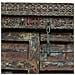 Porta In Legno Marrone 164x34x220h Cm - Foto miniatura 3