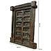 Porta In Legno Marrone 164x34x220h Cm - Foto miniatura 4
