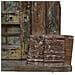 Porta In Legno Marrone 164x34x220h Cm - Foto miniatura 7