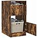 Mobile da lavanderia con porta Rovere fumé Legno multistrato - Foto miniatura 3