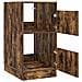 Mobile da lavanderia con porta Rovere fumé Legno multistrato - Foto miniatura 5