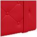 Testata appesa Rosso 190 x 55 x 5 cm Pelle Sintetica - Foto miniatura 8
