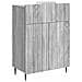 Credenza Grigio Sonoma 66 x 34,5 x 92 cm Legno ingegnerizzato - Foto miniatura 2